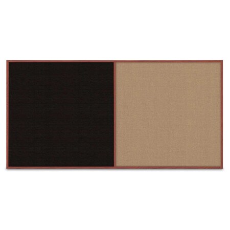 United Visual Products Enclosed Corkboard, 3 Door, 96"x48", 4" Fra UV3413-SATIN-KEYLIME